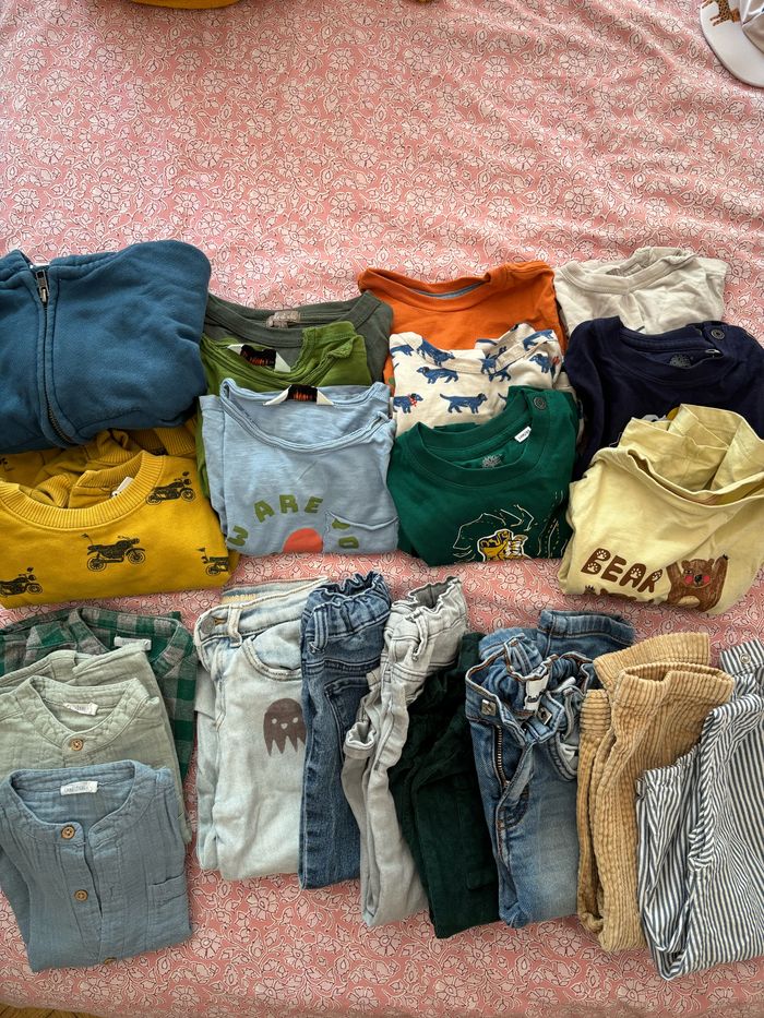 Lot de vêtements garçon 18 mois