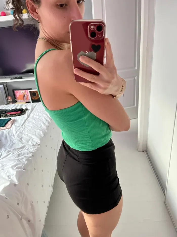 Crop top vert - photo numéro 3