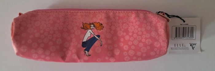 Trousse rose zippée Clairefontaine - photo numéro 3