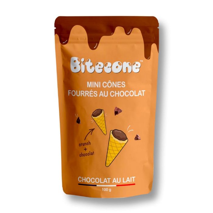 1 paquet de Mini cône chocolat au lait en promo