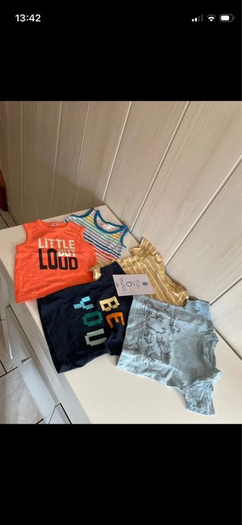 Lot de t-shirt garçon