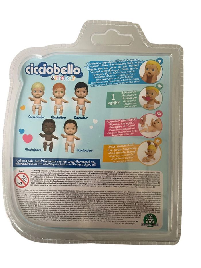 Cicciobelo & Friends Amicicci Giochi Preziosi neuf - photo numéro 2