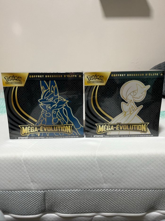 Pokemon ETB Méga-Évolution Lucario et Gardevoir