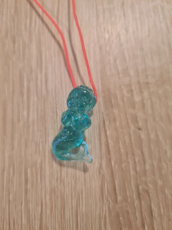 Pendentif Sirène vintage années 80