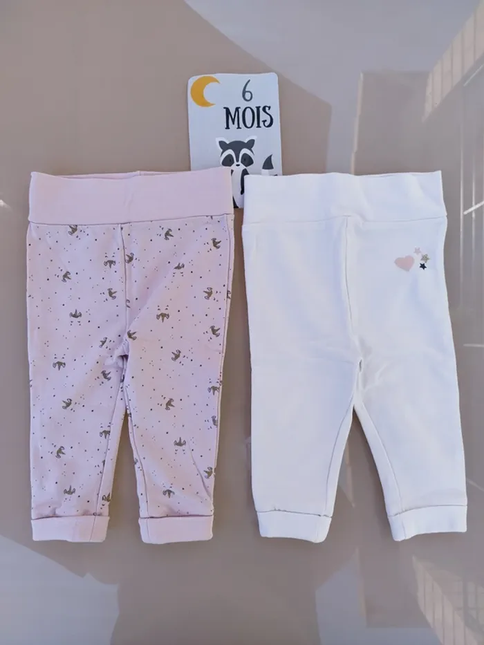 Lot leggings 6 mois