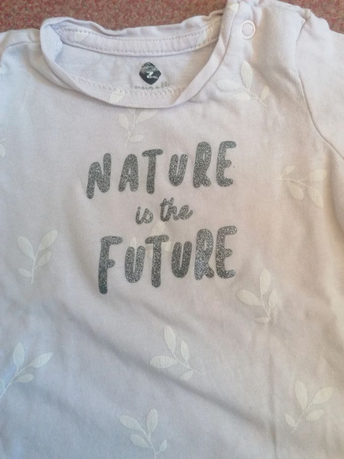 T shirt manches longues bébé - photo numéro 3