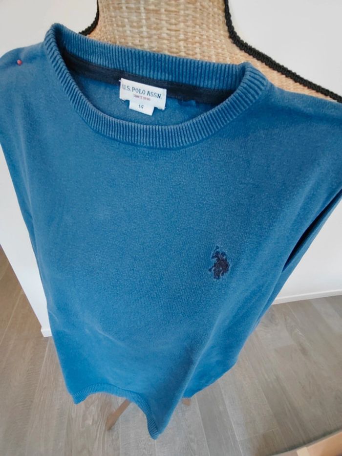 Pull U.S. Polo ASSN. 14 ans bleu