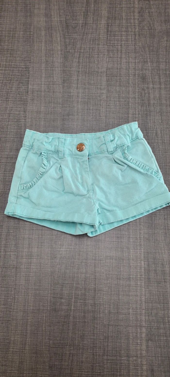 Short bleu Orchestra 3 ans