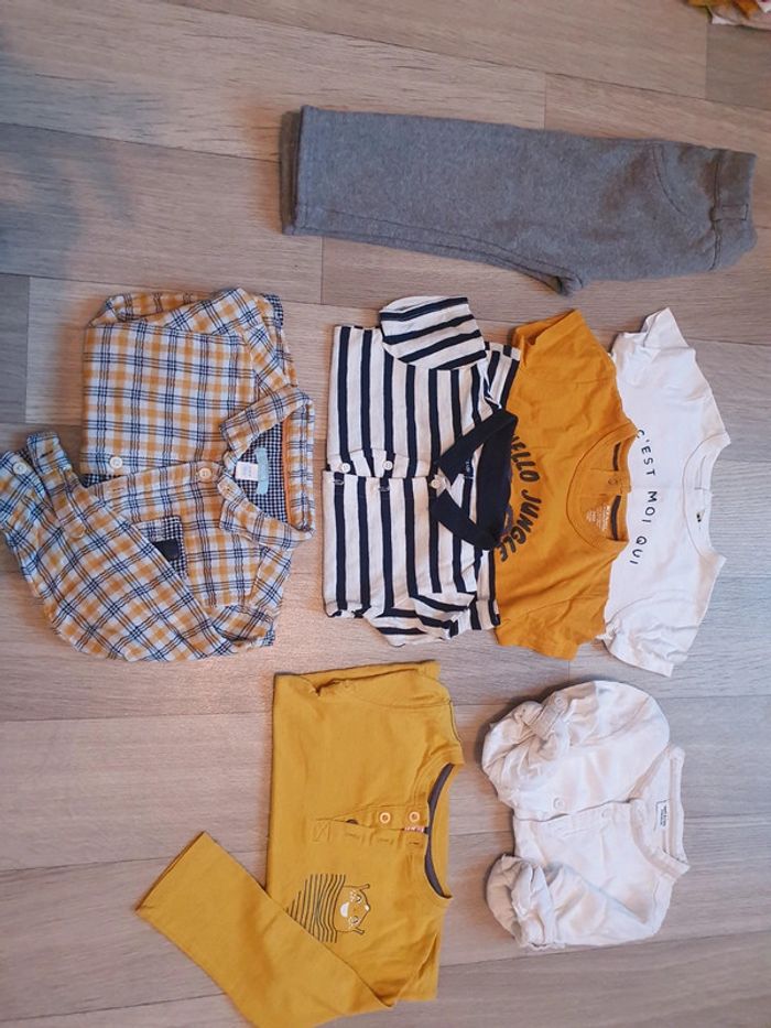 Lot vêtements garçon