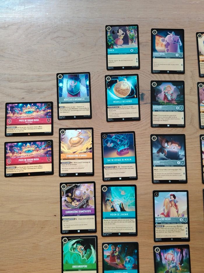 Lot de cartes Lorcana Disney neuves - photo numéro 7