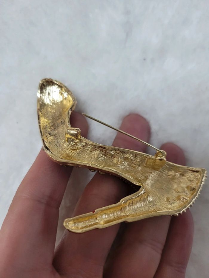 Broche escarpins strass make up - photo numéro 5