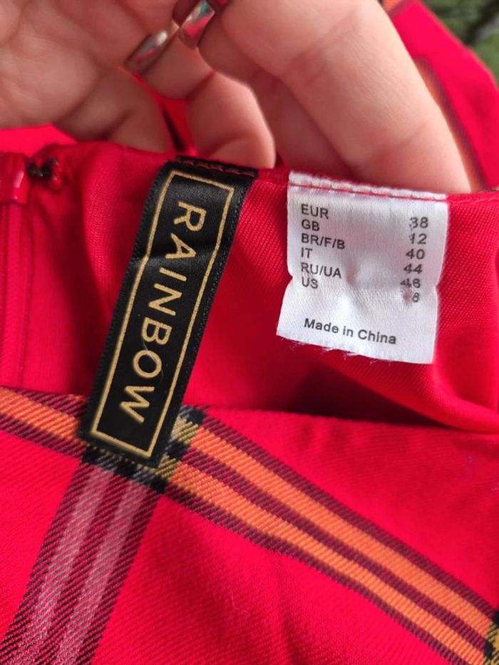 Robe à motif écossais kilt - photo numéro 12
