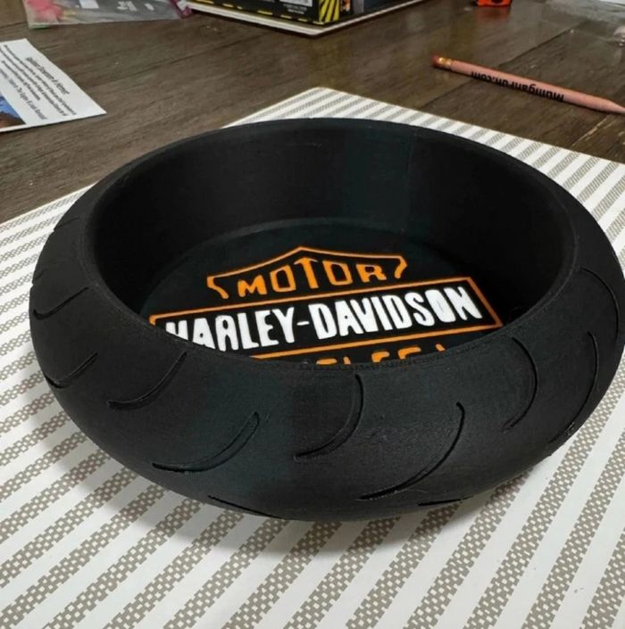 Vide poche Harley Davidson - photo numéro 2
