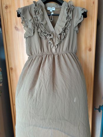 Robe légère voile avec doublure TU