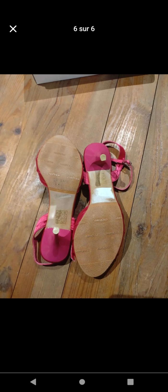 Chaussures fushia - photo numéro 3