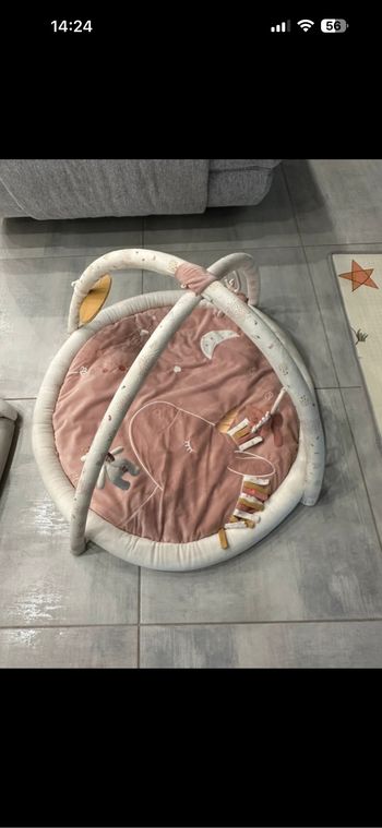 Tapis d éveil rose