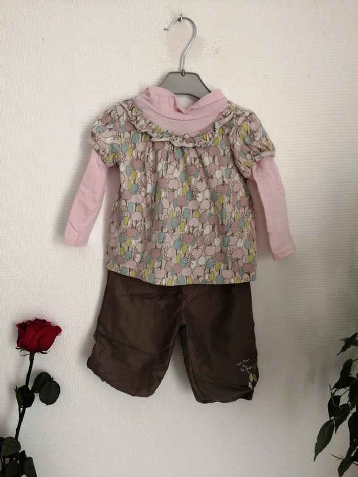 Ensemble bébé fille 12 mois