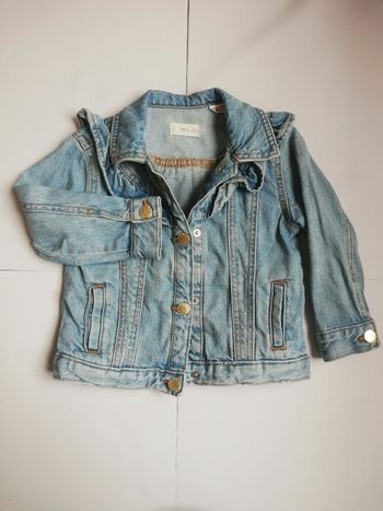 Veste en jean Mango bébé 18 mois