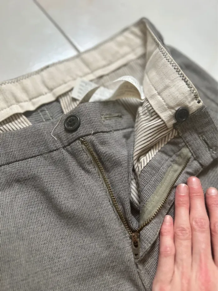 Pantalon chino léger Zara homme 38 - photo numéro 4