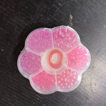 Lot petites perles rose