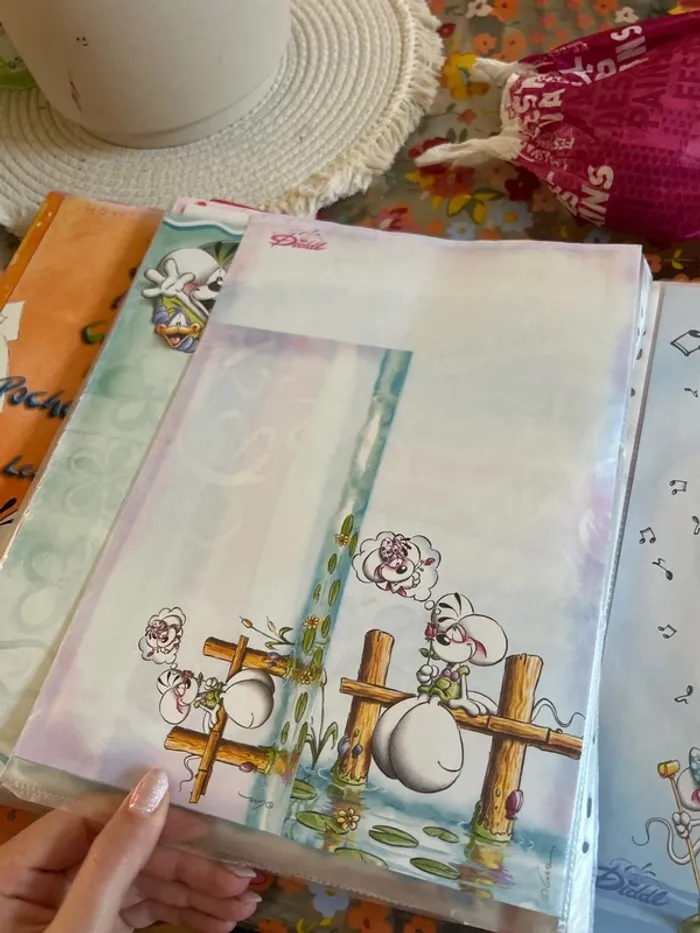 Feuille diddl et enveloppe - photo numéro 11