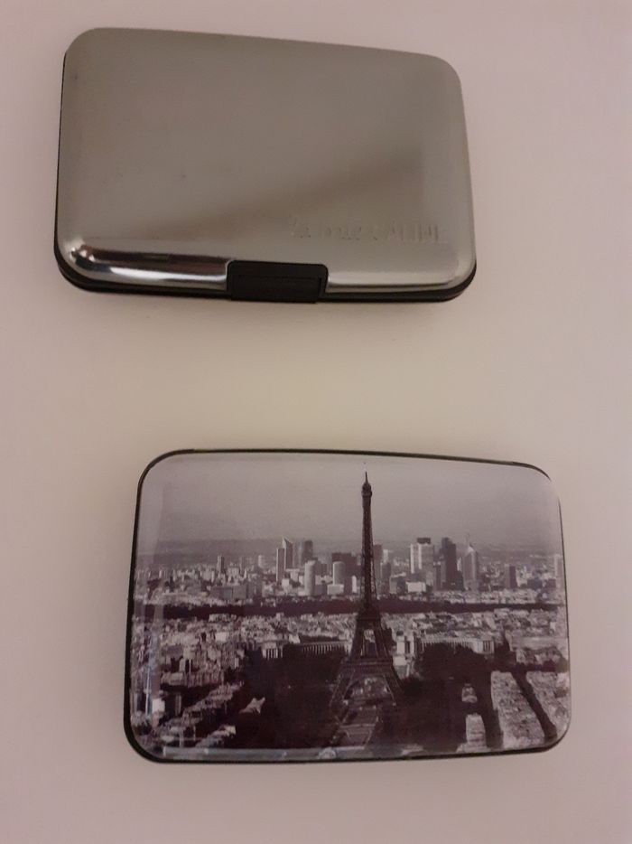 Lot de 2 porte-cartes