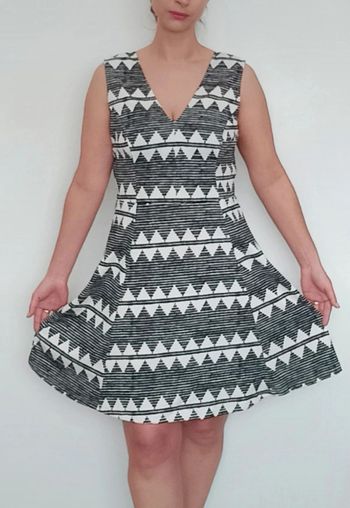 Robe patineuse printemps été h&m taille 40