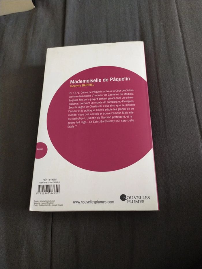 Mademoiselle de Paquelin de Jocelyne Barthel - photo numéro 2