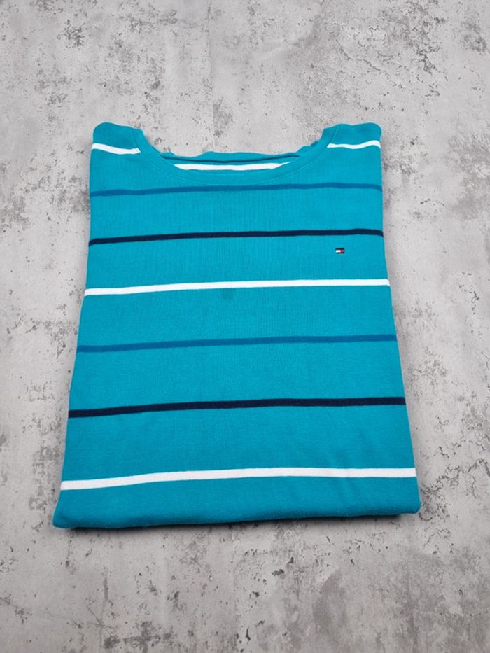 Sweat rayé Tommy Hilfiger – Taille L/40 Femmes - photo numéro 2