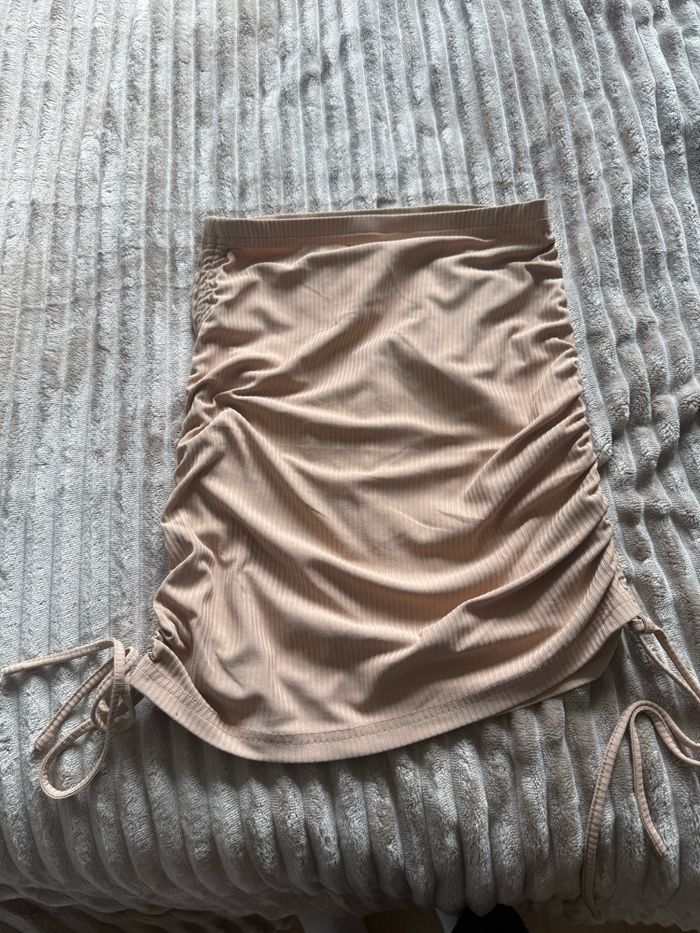 Jupe beige
