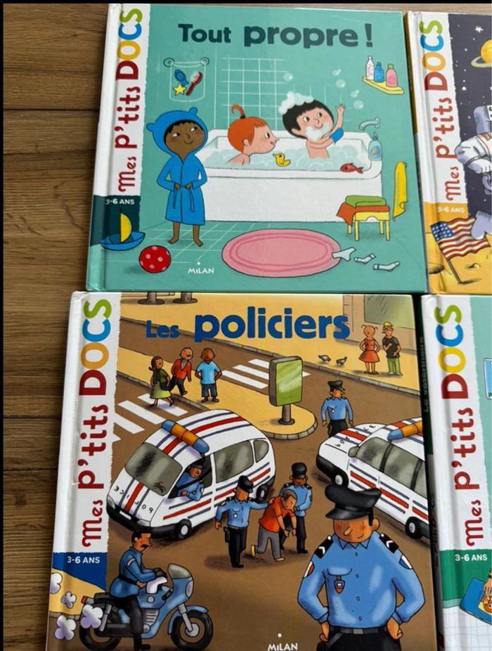 Lot livres mes p’tits docs Nathan - photo numéro 2