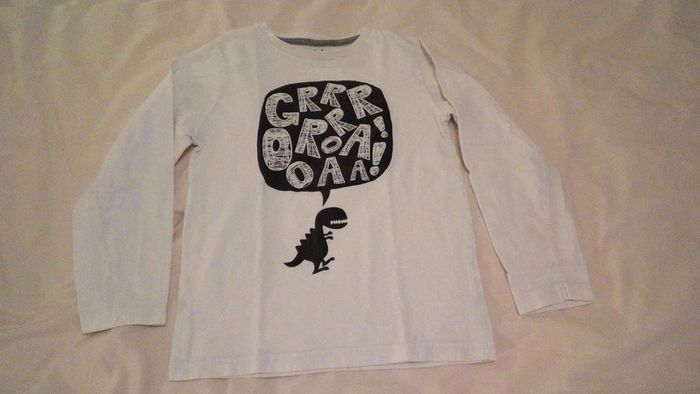 Tee shirt T8A manche longue  avec dessin - photo numéro 6
