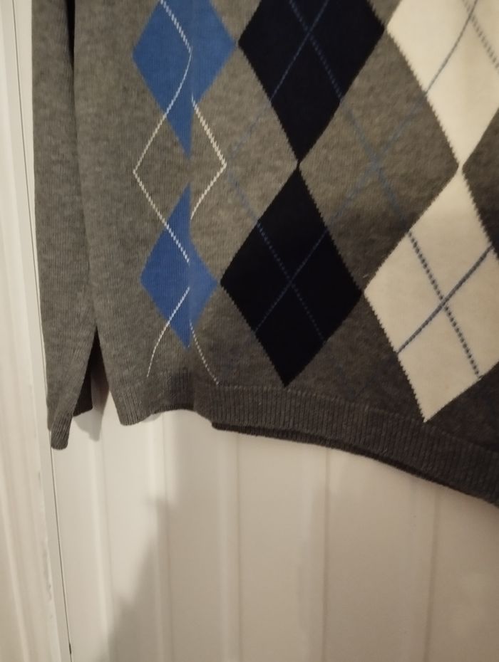 Pull losange garçon 12ans - photo numéro 4