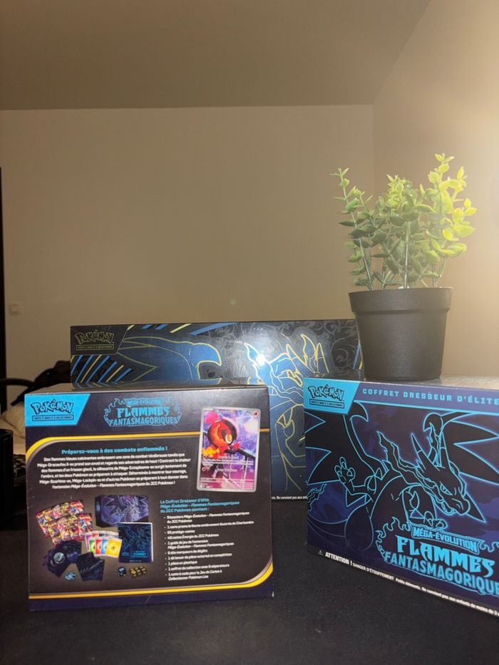 Lot 2 Etb et 2 Upc pokémon flammes fantasmagorique - photo numéro 2