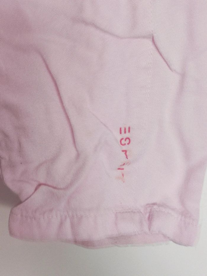 Pantalons fluide rose pastel ceinture noeud - photo numéro 3