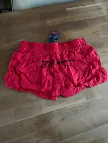 short femme billabong rouge