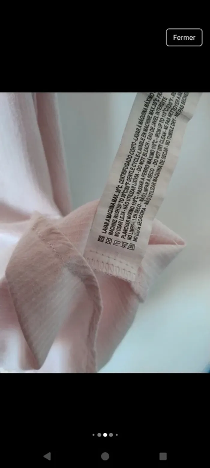 Chemise fille en 100% coton - photo numéro 6