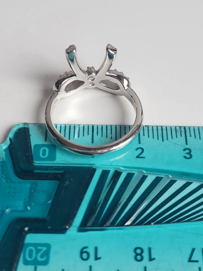 Bague Nœud Swarovski Taille 63 - photo numéro 6