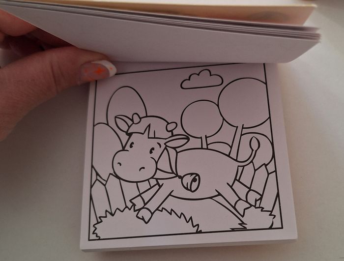 Lot mini album de coloriage et 2 boîtes de crayons de couleur - photo numéro 4