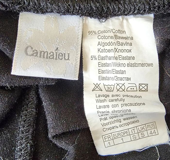 Leggings noir Camaïeu T.36 - photo numéro 5