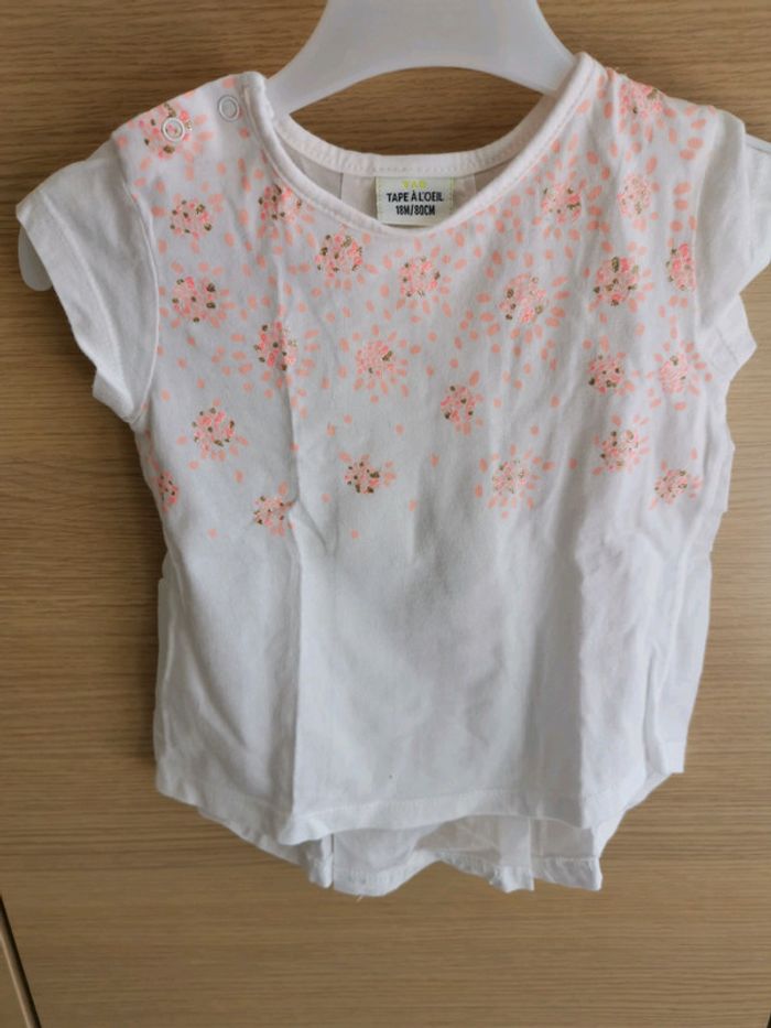 Tee shirt tape à l'œil 18 mois