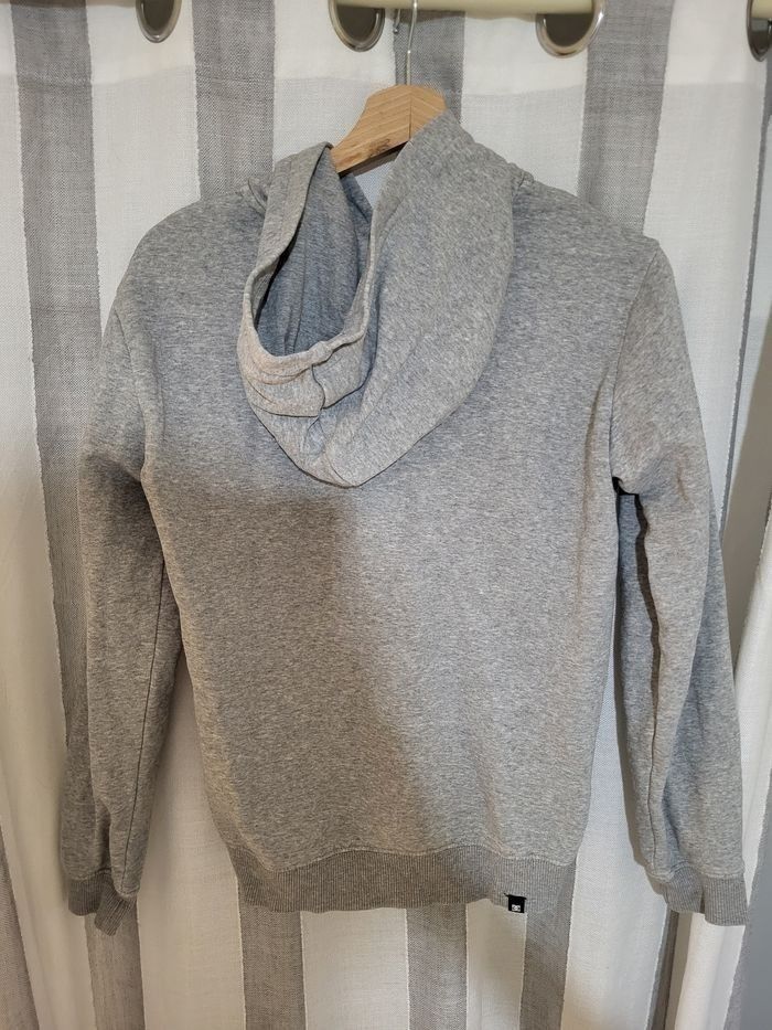 Veste en sweat à capuche  DC grise - photo numéro 2
