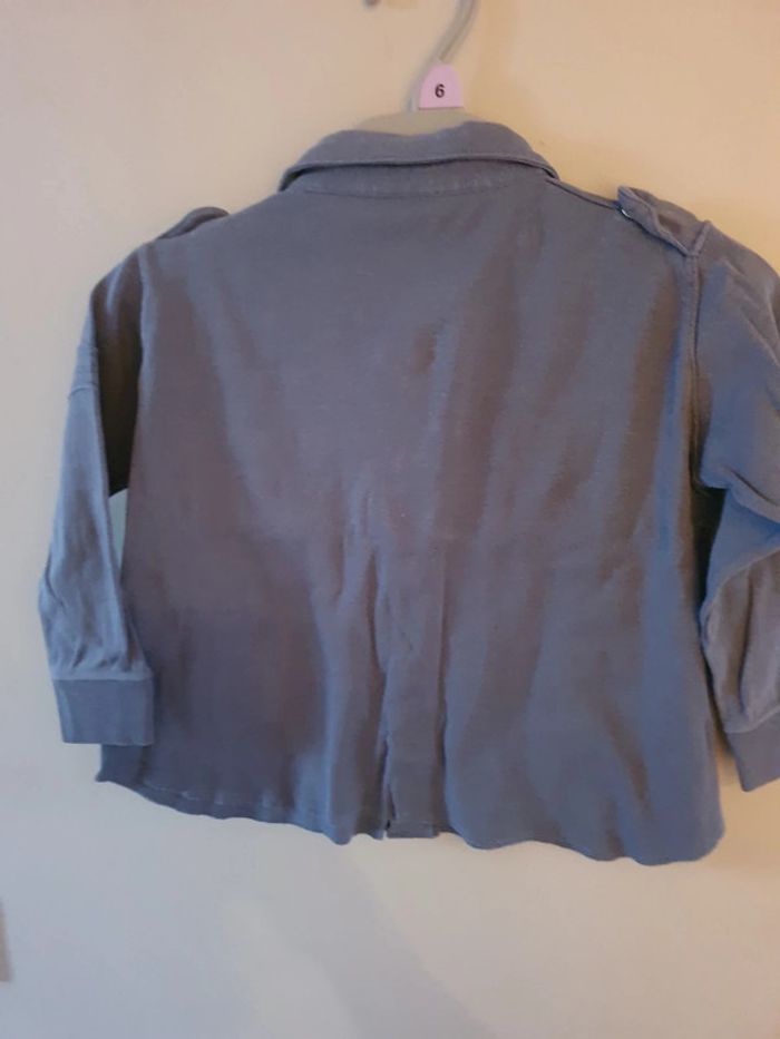 Chemise en moleton petit bateau 2 ans - photo numéro 4