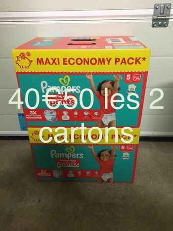 172 couches Pampers baby dry pants taille 5