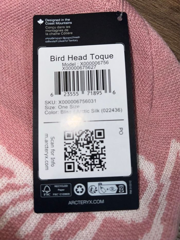 Arc'Teryx Bird Head Toque Beanie - photo numéro 7