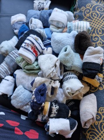 Lot de 53 chausettes