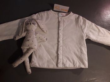Petite veste en coton 12 mois Obaibi Evian très épaisse édition limitée très rare