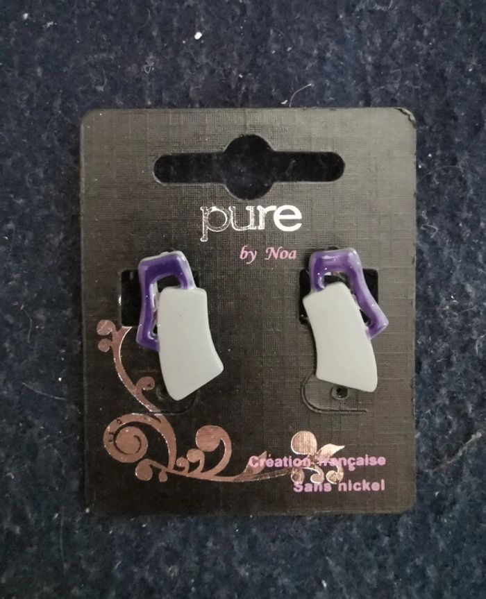 Boucles d'oreilles originales