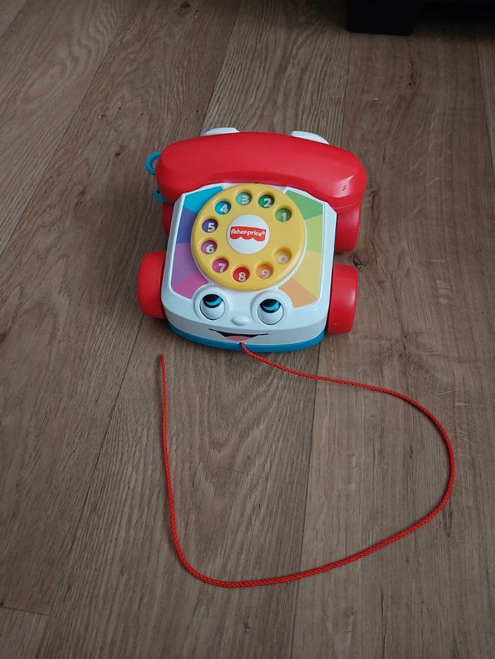 Téléphone fisher-price à tirer - photo numéro 4