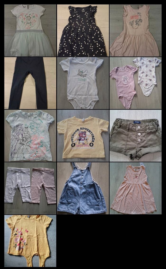 Lot vêtements 3 ans printemps été
